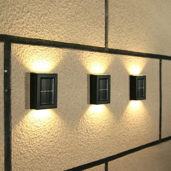 1 16pcs Solar Lamp Outdoor Led Lights Ip65 Waterproof For Garden Decoration Balcony Yard Street Wall 4