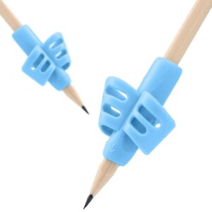 1 3 Pcs Children Writing Pencil Pen Holder Kids Learning Practice Silicone Pen Aid Posture Correction 1
