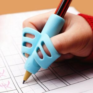 1 3 Pcs Children Writing Pencil Pen Holder Kids Learning Practice Silicone Pen Aid Posture Correction