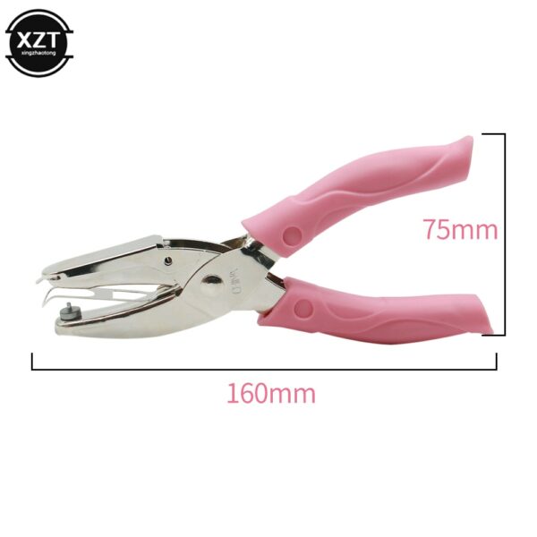 1 5mm 3mm 6mm Handle Hole Punch Diy Loose Leaf Paper Cutter Single Hole Puncher For 2