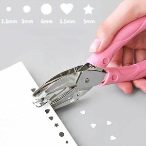 1 5mm 3mm 6mm Single Hole Puncher Tool Round Corner Paper Cutter Binding Ring For Scrapbooking