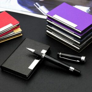 1 Pc Men Business Card Case Stainless Steel Aluminum Holder Metal Box Cover Women Credit Business 1