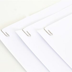 100 Pcs Simplicity Bookmark Planner Paper Clip Metal Material Bookmarks Marking Clip For Book Stationery School 4