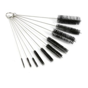 10pcs Cleaning Supplies Nylon Tube Brushes Straw Set For Drinking Straws Glasses Keyboards Jewelry Cleaning Brushes 2