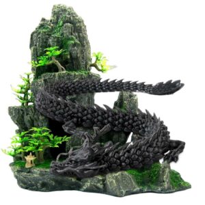 17 72in 3d Printed Articulated Dragon Chinese Loong Flexible Realistic Made Ornament Toy Home Office Decoration