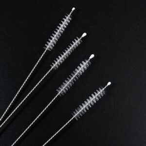 2 5 10 Pcs Set Stainless Soft Hair Suction Glass Tube Cleaner Brushes Tools Fish Tank 4