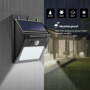 20 144 Led Solar Light Outdoor Solar Lamp With Motion Sensor Solar Lights Waterproof Sunlight Solar 1