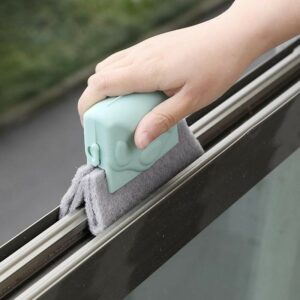 2022 Creative Window Groove Cleaning Cloth Window Cleaning Brush Windows Slot Cleaner Brush Clean Window Slot