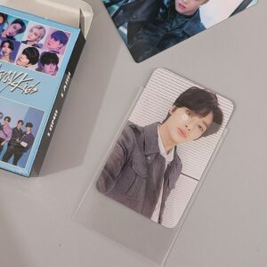3inch Cards Protector Sleeves Kpop Photocards Protector Magic Board Game Tarot Case Three Kingdoms Poker Cards 3