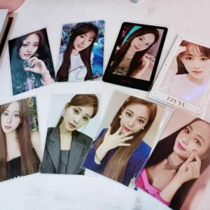 3inch Cards Protector Sleeves Kpop Photocards Protector Magic Board Game Tarot Case Three Kingdoms Poker Cards 4