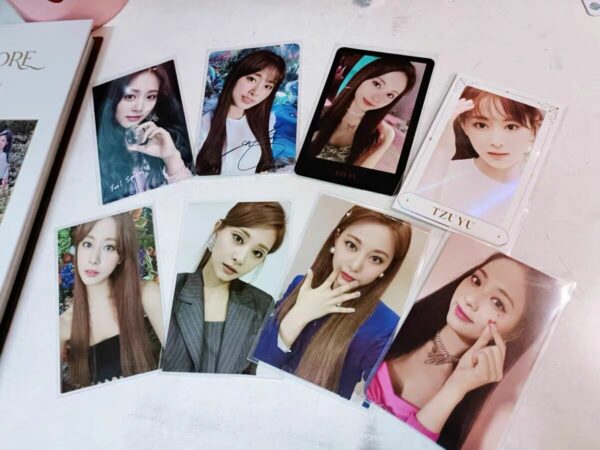 3inch Cards Protector Sleeves Kpop Photocards Protector Magic Board Game Tarot Case Three Kingdoms Poker Cards 4