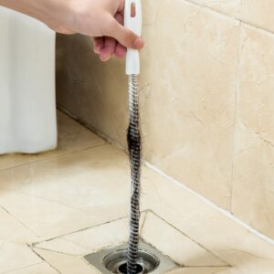 45cm Pipe Dredging Brush Bathroom Hair Sewer Sink Cleaning Brush Drain Cleaner Flexible Cleaner Clog Plug 1