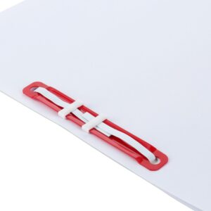 50pcs Box Fasteners Binder Clip Colorful 2 Holes 80mm Paper Document Clips Office Binding Supplies 3