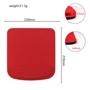 7 Solid Colors Mouse Pad Comfortable Mouse Soft Support Pads Ergonomic Wrist Mouse Pad For Pc 5