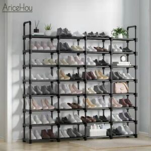 Aricehou Shoe Rack Shoe Organizer 8 Tiers Shoe Rack For Entryway Holds 36 42 Pairs Shoe