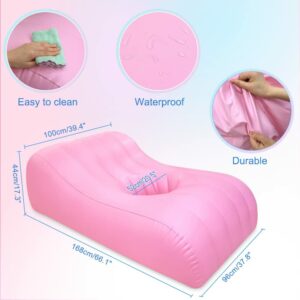 Bbl Bed Inflatable Air Mattress With Hole For Sleeping After Brazilian Butt Lift Surgery Recover Waterproof 5