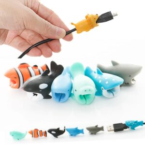 Cable Protector Animal Cute Cartoon Bites Winder Organizer For Usb Charging Cable Earphone Cable Buddies Cellphone