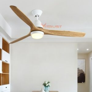 Ceiling Fan With Remote Fan Light 3 Kinds Of Speed 52 Inch Led Ceiling Fan With 1