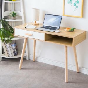 Computer Desk Laptop Desk Writing Table Study Desk With Drawers Nordic Office Furniture Pc Laptop Workstation