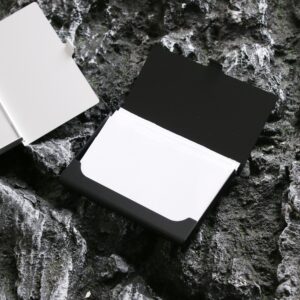 Creative Business Card Case Stainless Steel Aluminum Holder Metal Box Cover Credit Men Business Card Holder 5