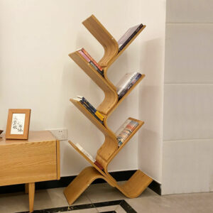 Creative Tree Shaped Bookshelf Decoraction Bookshelf Book Storage Shelf Floor Multi Layer Booksheves Bookcase 1
