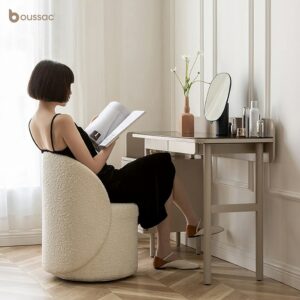 Design Chair Bedroom Stool Footstool Luxury Stool Chair Vanity Chair Pink Chair High Simple Modern Stool 1