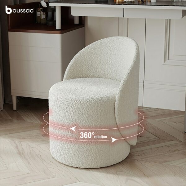 Design Chair Bedroom Stool Footstool Luxury Stool Chair Vanity Chair Pink Chair High Simple Modern Stool 2