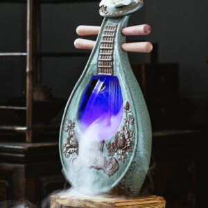 Flowing Water Ornaments Circulating Water Living Room Chinese Decoration Desktop Ceramic Home Ornament Atomization Humidifier