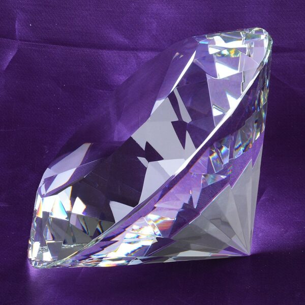 Home Decor Crystal Diamond Paperweight 200mm For Birthday Wedding Party Favour Decoration Girl Friend Mother S 2