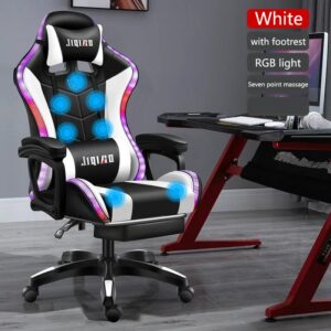 Home Ergonomic Gaming Chair Waterproof Back Support Massage Desk Art Design Office Chair Sillas Gaming Office