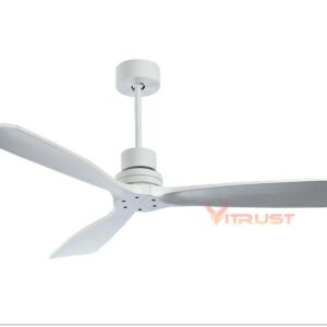 Industrial Vintage Ceiling Fan Without Light Wooden Ceiling Fans With Remote Control Nordic Simple Home Fining 5