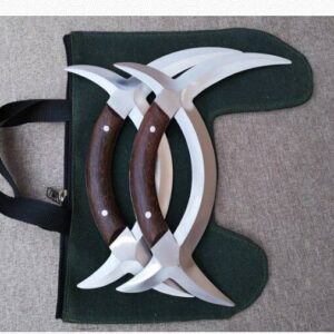 Ironworking Craft Wushu Double Deer Horns Zi Wu Yuan Yang Yue Bagua Yue 3