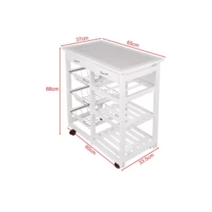 Islands Trolleys Hotel Catering Serving Trolley Moveable Kitchen Storage Rack Four Layer Home Utility Shelf Trolley