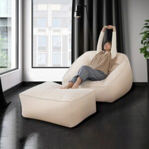 Lazy Sofa Oversized Single Bean Bag Balcony Lying Tatami Bedroom Living Room Women S Small Comfortable 4