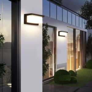 Led Outdoor Wall Light Waterproof Ip65 Motion Sensor Led Outdoor Lighting Porch Lights Balcony Garden Lights 5