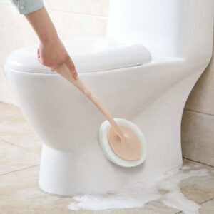 Long Handle Brush Eraser Magic Sponge Diy Cleaning Sponge For Dishwashing Kitchen Toilet Bathroom Wash Cleaning