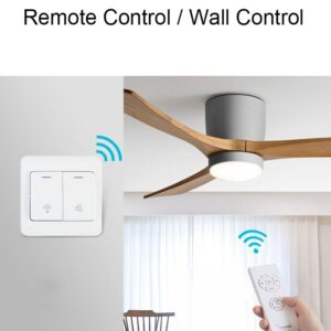 Low Floor Ceiling Fans 36 42 48 56 Inches Remote Control Fans Lamp Design Ceiling Fan 5