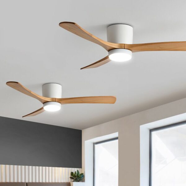 Low Floor Ceiling Fans 36 42 48 56 Inches Remote Control Fans Lamp Design Ceiling Fan