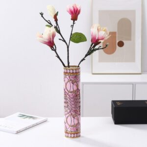 Luxury Ceramic Vases Living Room Decoration Salon Nordic Artwork Big Flower Vase Home Decor Gift Modern