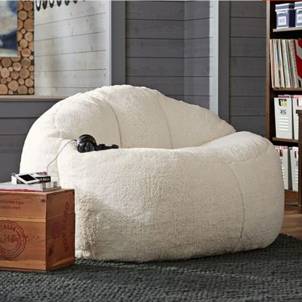 New Big Bean Bag Sofa Bed Pouf No Filling Stuffed Giant Beanbag Ottoman Relax Lounge Chair 1