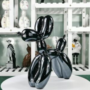 New Color Limited Edition Jk Balloon Dog Plating Statue Home Ornaments Resin Colours Metallic Plating Craft 3