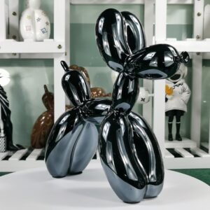 New Color Limited Edition Jk Balloon Dog Plating Statue Home Ornaments Resin Colours Metallic Plating Craft 4