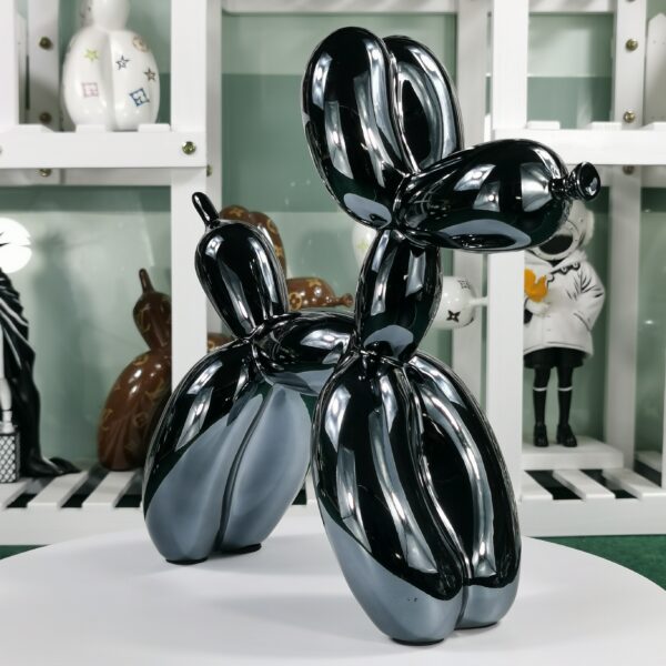 New Color Limited Edition Jk Balloon Dog Plating Statue Home Ornaments Resin Colours Metallic Plating Craft 4