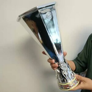 New Europa League Trophy Original Replica Football Trophies Football For Soccer Souvenirs Collection Award Nice Gift 1