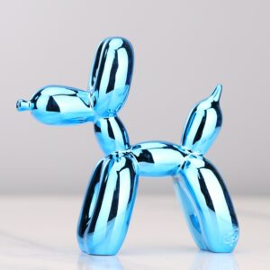 Plating Balloon Dog Statue Resin Sculpture Home Decor Modern Nordic Home Decoration Accessories For Living Room 5