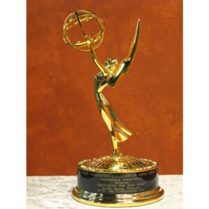 Real 1 1 30cm Metal Emmy Trophy Factory Directly Sales Emmy Trophy Award Of Merit Christmas