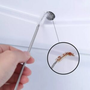 Refrigerator Drain Hole Clog Clean Brush Long Flexible Cleaning Tank Stick Dredge Tool Bendable Pipeline Washing 2