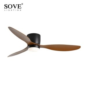 Sove Modern White Ceiling Fan With Led Light Ceiling Light Fan Ceiling Fans With Lights Led 5