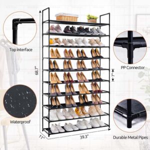 Simple Multilayer Shoe Rack Dustproof Waterproof Shoe Shelf Easy Assembled Space Saving Shoe Organizer Home Dorm 1