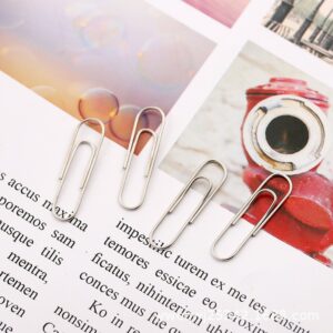 Stationary Accessories Notebook Memo Pad Filing Paper Clips Bookmark Binder Paperclips Student Office Binding Supplies 2